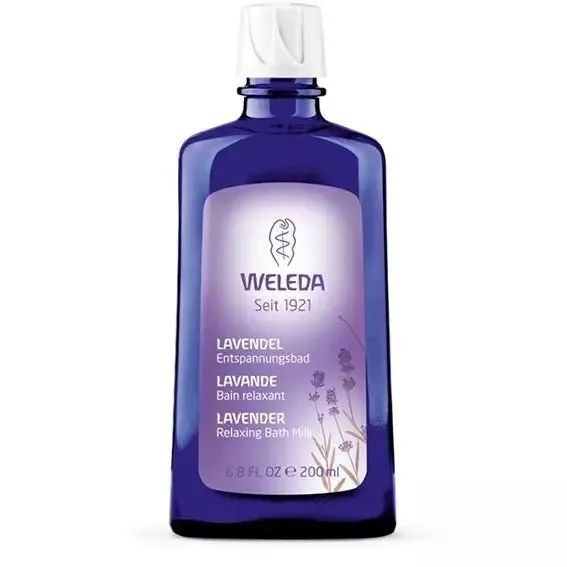 Weleda relaxing lavendel bath milk 200 ml