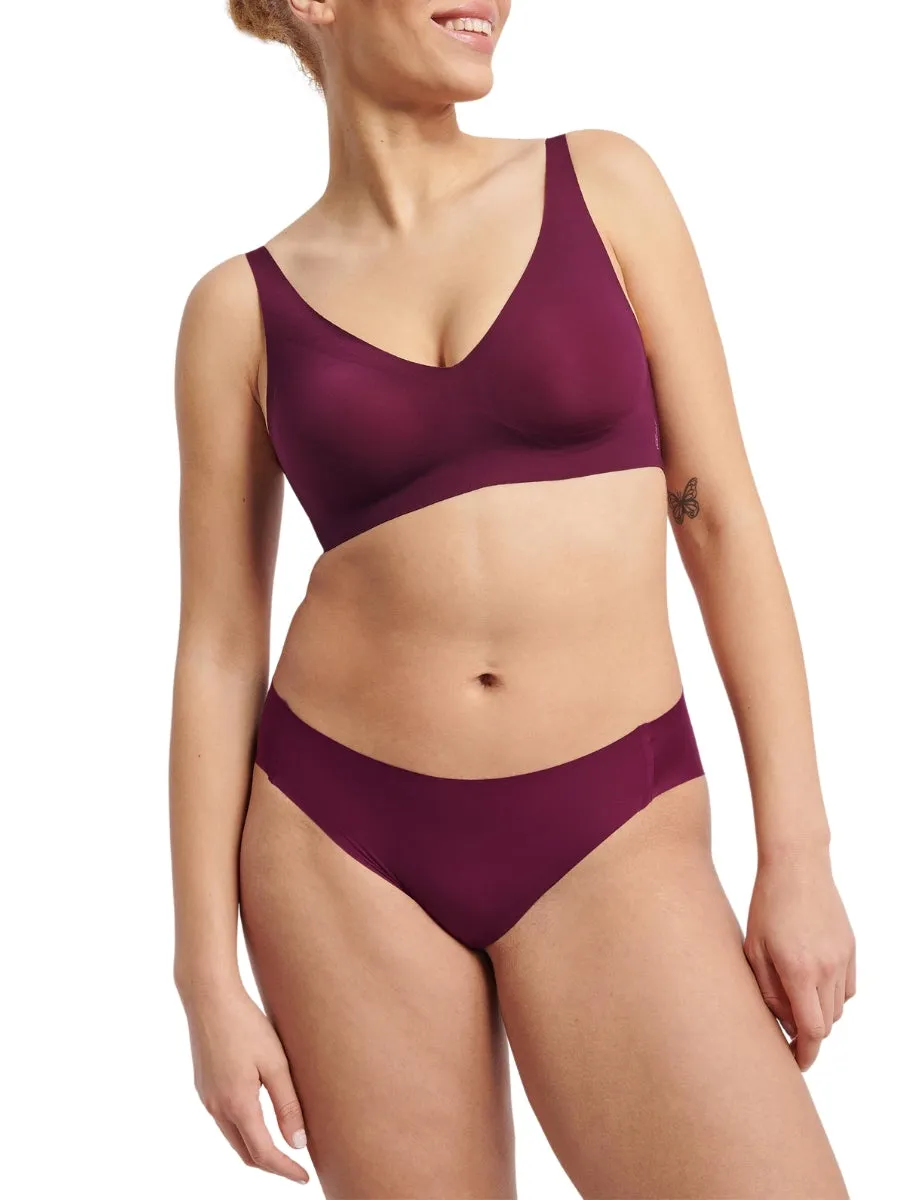 ZERO Feel 2.0 Soft Bra - Claret